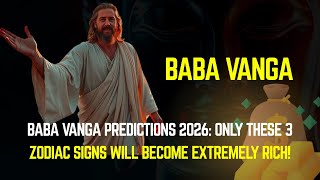 Baba Vanga Predictions 2026 Only THESE 3 Zodiac Signs Will Become Extremely Rich! | zodiac
