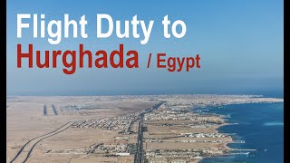 Hurghada Intl.Airport (HRG, HEGN) with Captain Max View 👉 Flight Duty to   🛫 Egypt  [4K]