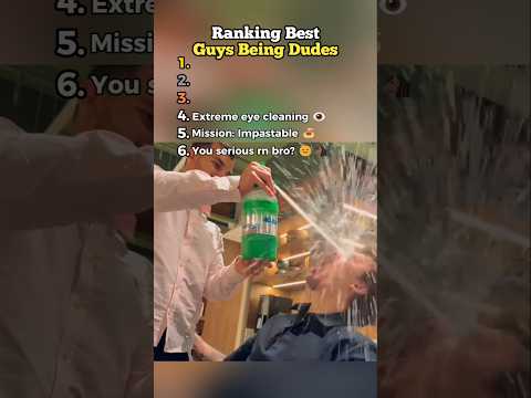 Ranking Guys Being Dudes Videos 😎 #best #funny
