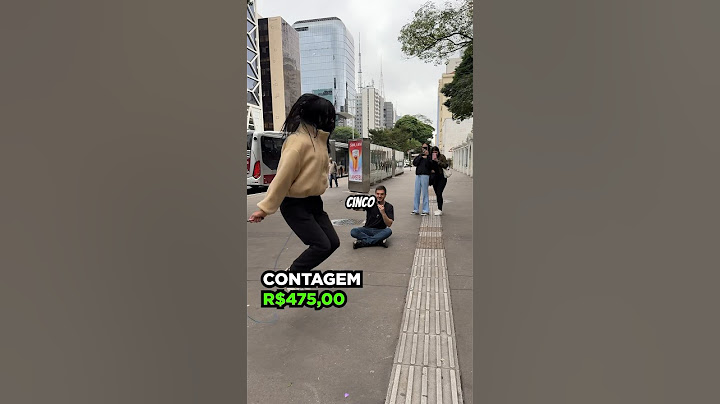 R$5,00 para cada vez que você pular corda