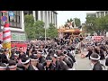 令和4年 岸和田だんじり祭 ラスト(カンカン場)Kishiwada Danjiri Matsuri2022/9/18