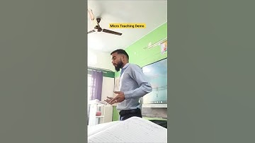 Mirco Teaching Demo Classroom D.El.Ed Trainee  #mirco_teaching #teaching_shorts