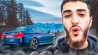 РЕНАТКО ВСТРЕТИЛ ЗАРЯЖЕННУЮ BMW M5 F10 В ГРУЗИИ !💥| НОЧНЫЙ ДРИФТ НА МКЕ !