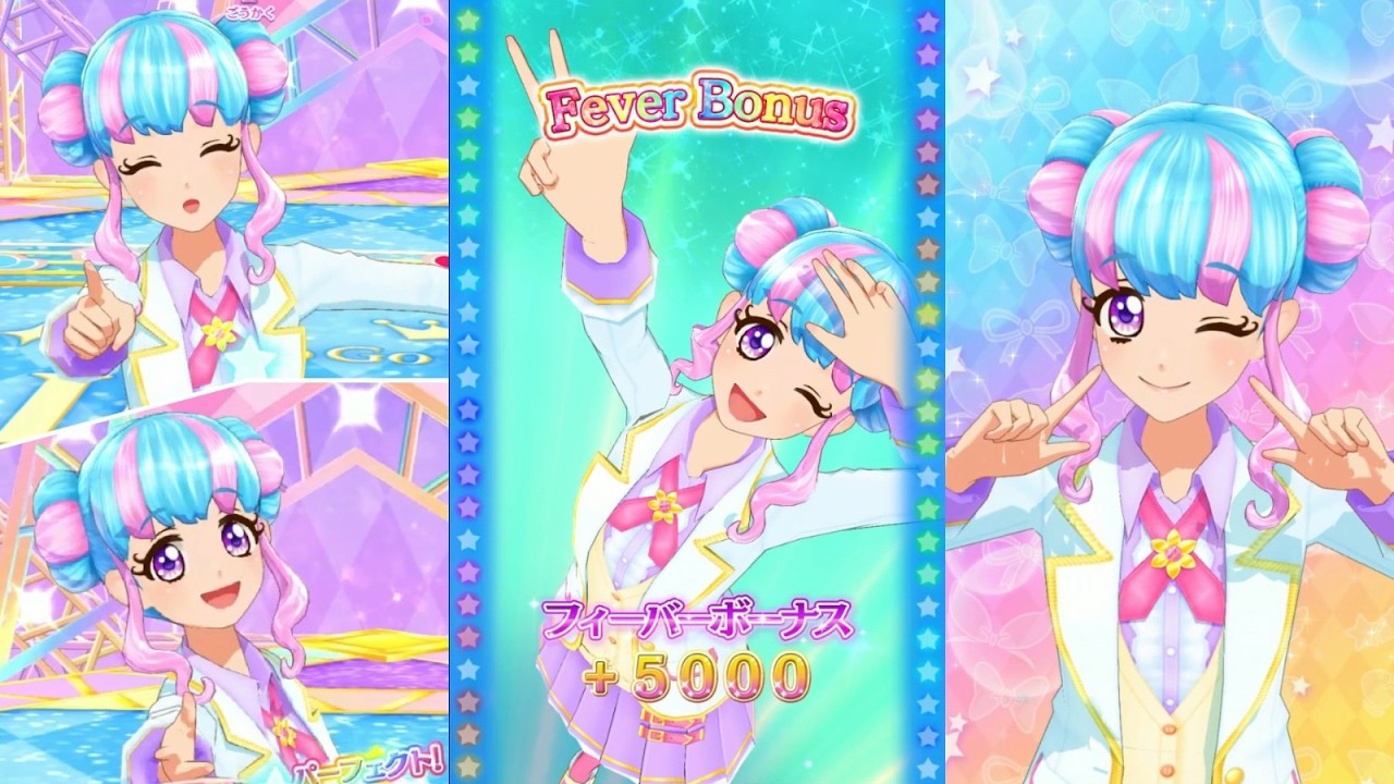 y*e様 アイカツスターズ！感謝祭 花園きらら 今日はアイカツスターズ!の 花園きららちゃん💜🐑の誕生日🎂 お誕生日