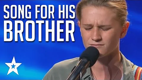 Brave & Emotional Song For His Brother | Fletcher Pilon Audition Australia's Got Talent