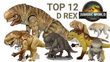 Top 12 Jurassic World Rebirth D Rex Figures of 2025!!