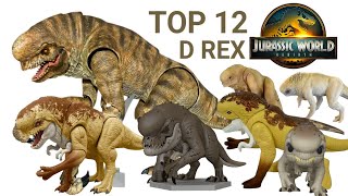 Top 12 Jurassic World Rebirth D Rex Figures of 2025!! screenshot 3