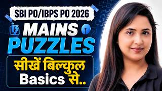 🧩 Mains Puzzles | Most Expected Reasoning Puzzles | SBI PO & IBPS PO 2026 | Smriti Sethi