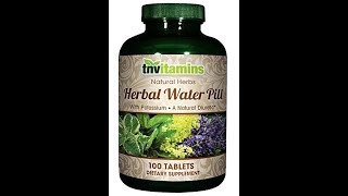 Tnvitamins Water Pill With Potium - 100 Tablets