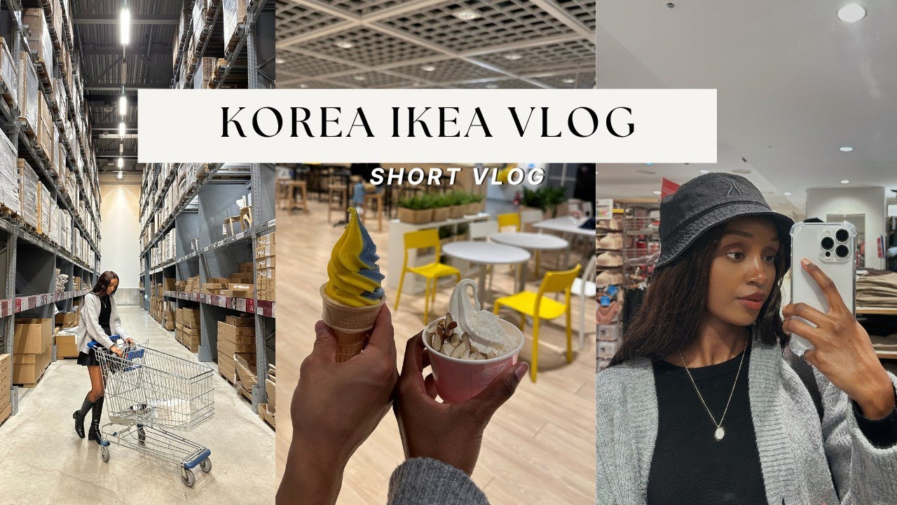 [IKEA KOREA VLOG] ▫ This man made me pay for HIS GAS ▫ BIG ANNOUNCEMENT ▫ Thrift shopping GONE WRONG