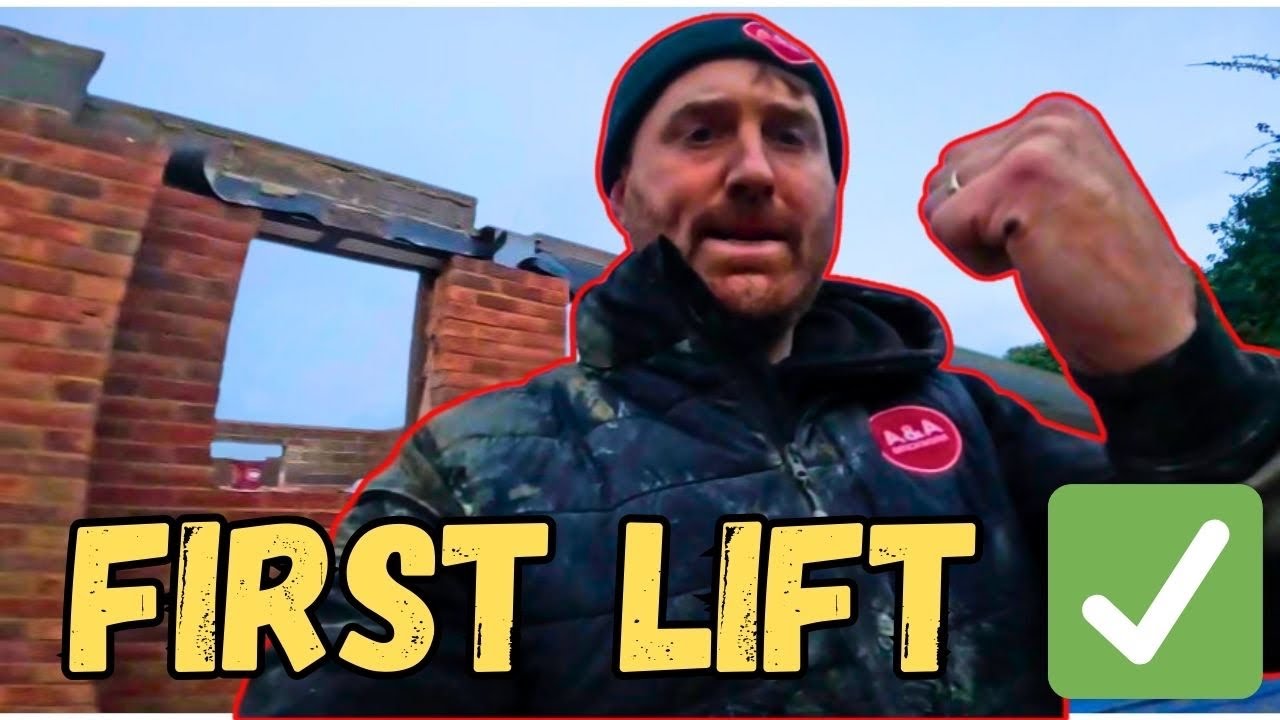 Строим огромный многоквартирный дом. Небольшая команда — БОЛЬШАЯ РАБОТА! 🧱