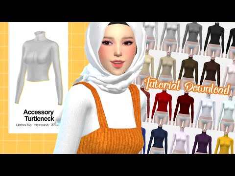 Tutorial Download  Mod Manset Untuk Hijab The Sims 4