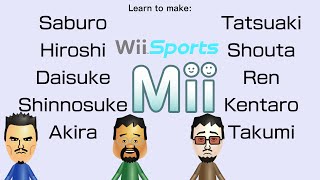 Remake Wii Sports Resort Miis #1