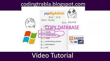 phpMyAdmin: copy database byAO