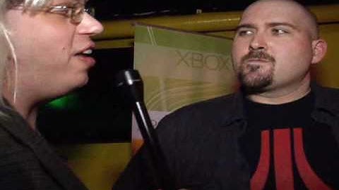 Syd Bolton Video Game Interviews Xbox Live Arcade Game Room Launch with Celebrities