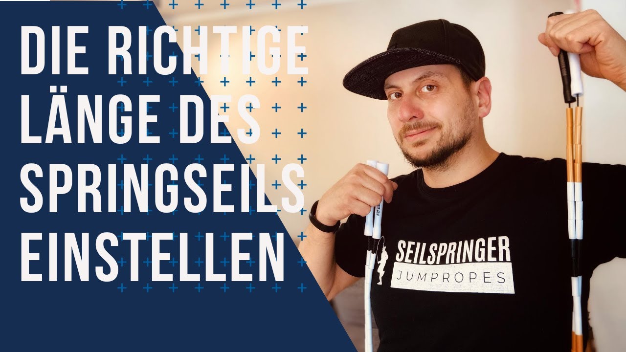 ❗️ Springseil Länge einstellen❗️