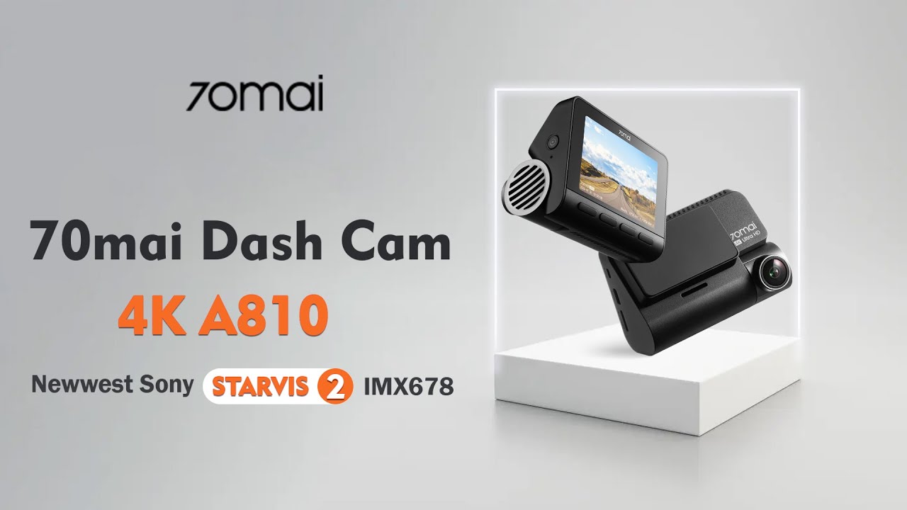 70mai Rear Cam RC12 for 70mai Dash Cam 4K A810 Cam