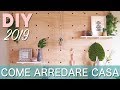 Come ARREDARE CASA CON 50 € Studio MAKEOVER - Organizzare PEGBOARD idee FAI DA TE