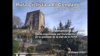 Entreno de fondo a El Condado(Laviana) Asturias 28/01/2021
