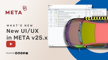 New UI/UX experience in META v25.x