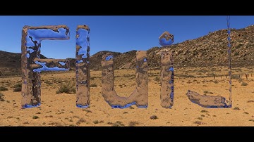 My First Blender Fluid Simulation