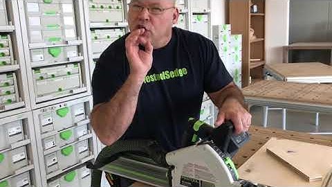 Festool Tip: Why Use the Outside Splinter Guard on a Track Saw?
