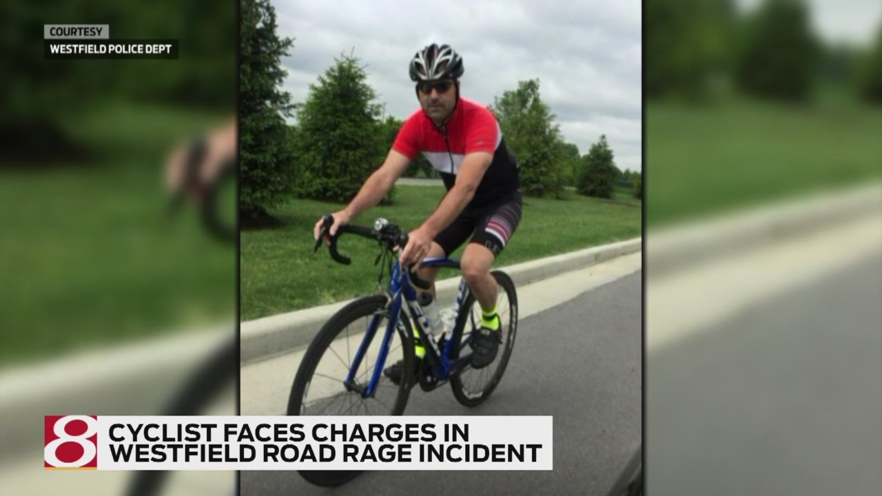 Cyclist faces charges in road rage incident - YouTube