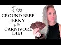 Easy and affordable ground beef jerky for carnivore diet lion diet