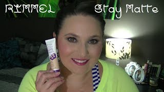 ♥♡ RIMMEL Stay Matte mousse foundation | Quick Demo | First Impressions Review ♡♥
