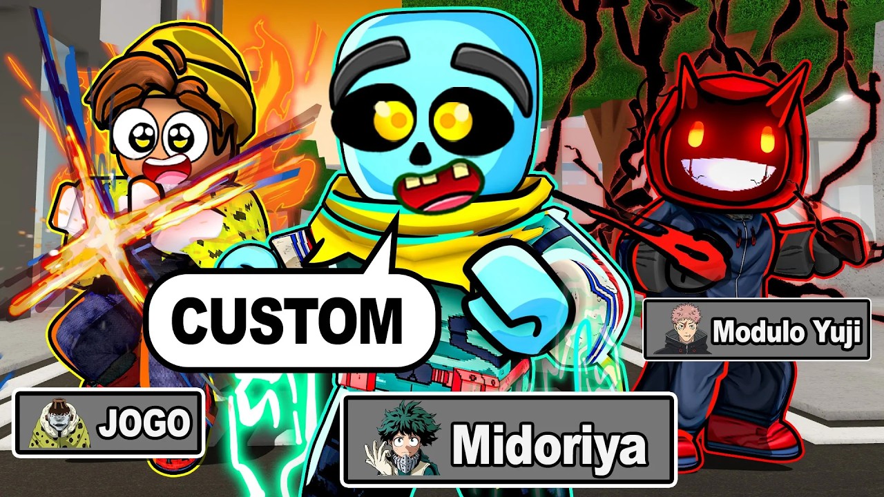 We Unlocked CUSTOM ANIME MOVESETS in Jujutsu Shenanigans!