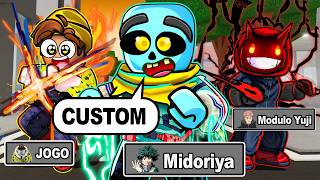 We Unlocked CUSTOM ANIME MOVESETS in Jujutsu Shenanigans!