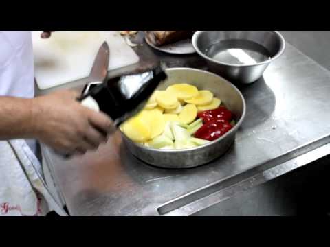 Traditional Croatian Lamb Peka at Dubrovnik Restaurant