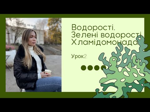 General characteristics of algae. Chlamydomonas. Preparation for external examinations