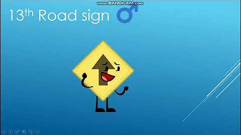 My top 21 characters in Object Terror V1