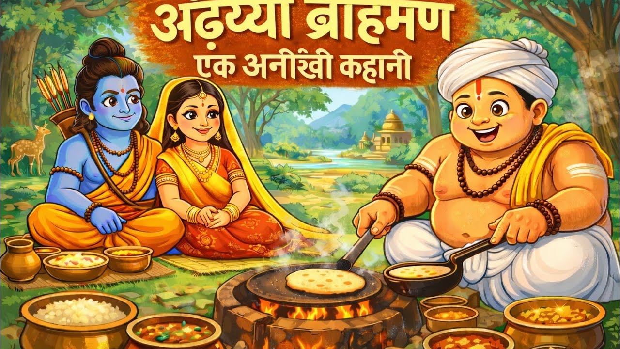 अढ़य्या ब्राह्मण एक अनोखी कहानी।। Moral stories। Stories In Hindi Story Video...