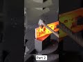 part 2 Forging Plastic ice shape and Steel Powder into Damascus Chefs Knife #making #blacksmith