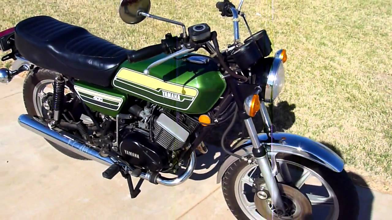 1976 Yamaha RD400 007547 For Sale - YouTube