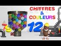 Foufou  chiffrescouleurs avec des balles learn numberscolors with racing balls for kids s06 4k