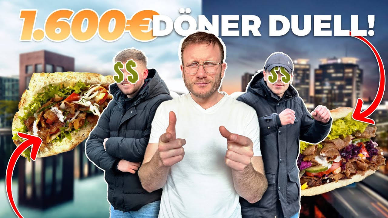 1600€ WER mir den BESSEREN DÖNER zeigt - DUISBURG vs ESSEN