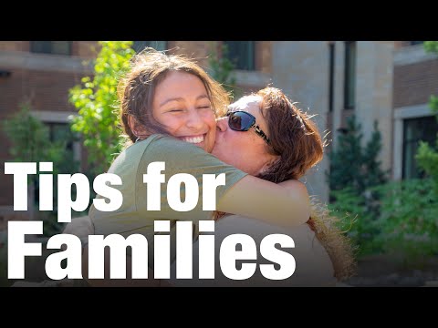 Tips For Families | CU Boulder