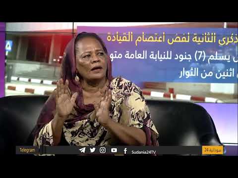 آمال الزين لجنة فض الاعتصام ولدت ميتة دائرة الحدث