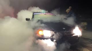 LS SWAPPED E46 MASSIVE BURNOUT Ls Swapped E46 Bmw Burnout
