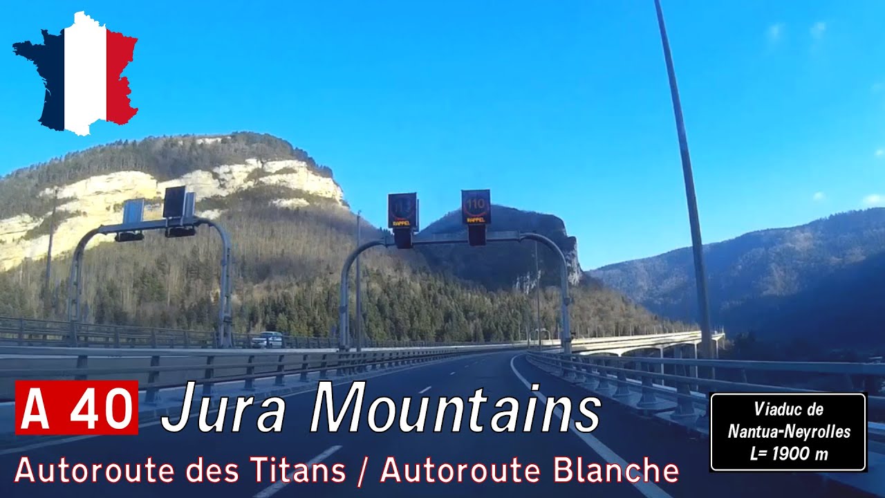 France (F): A40 Jura Mountains w/ @enr.autosel [WINTER EDITION]