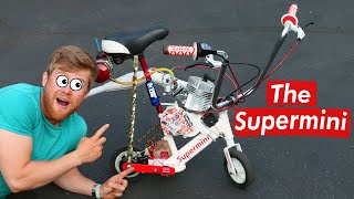 Super Mini Motorized Bike Build For Kids! Step by Step BUILD