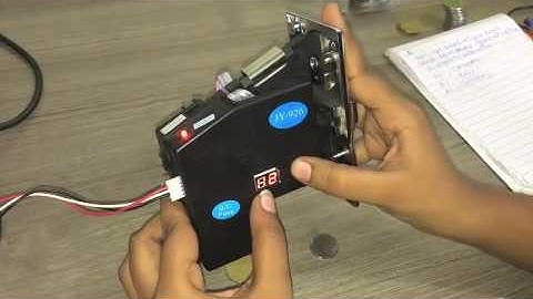 coin acceptor calibration Process #wateratm #Aster #Embarkwater #dispenser