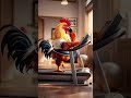 #animalshorts #cartoon #video #cat 😿🤝🐓