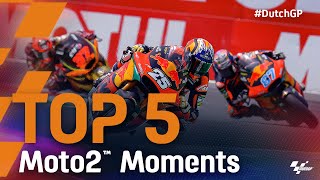 Top 5 Moto2™ Moments | 2021 DutchGP