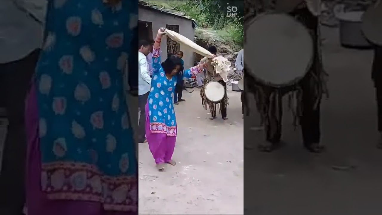 chandarbadani mandan Dhol damau Gadwali.