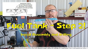 RV-10 Wings - 021 - Left wing fuel tank assembly