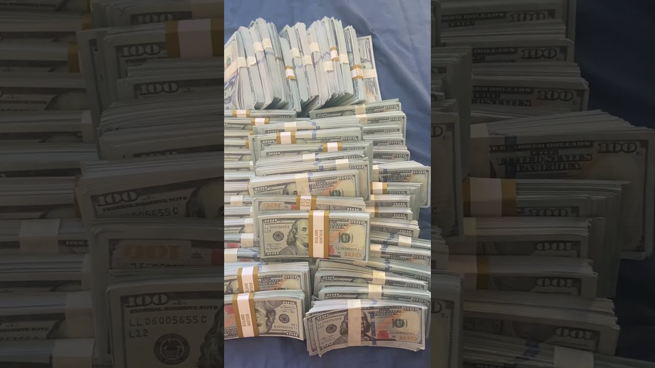  Us 600K Dollars Cash Dollar Money Million Millionaire